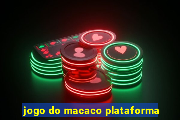 jogo do macaco plataforma